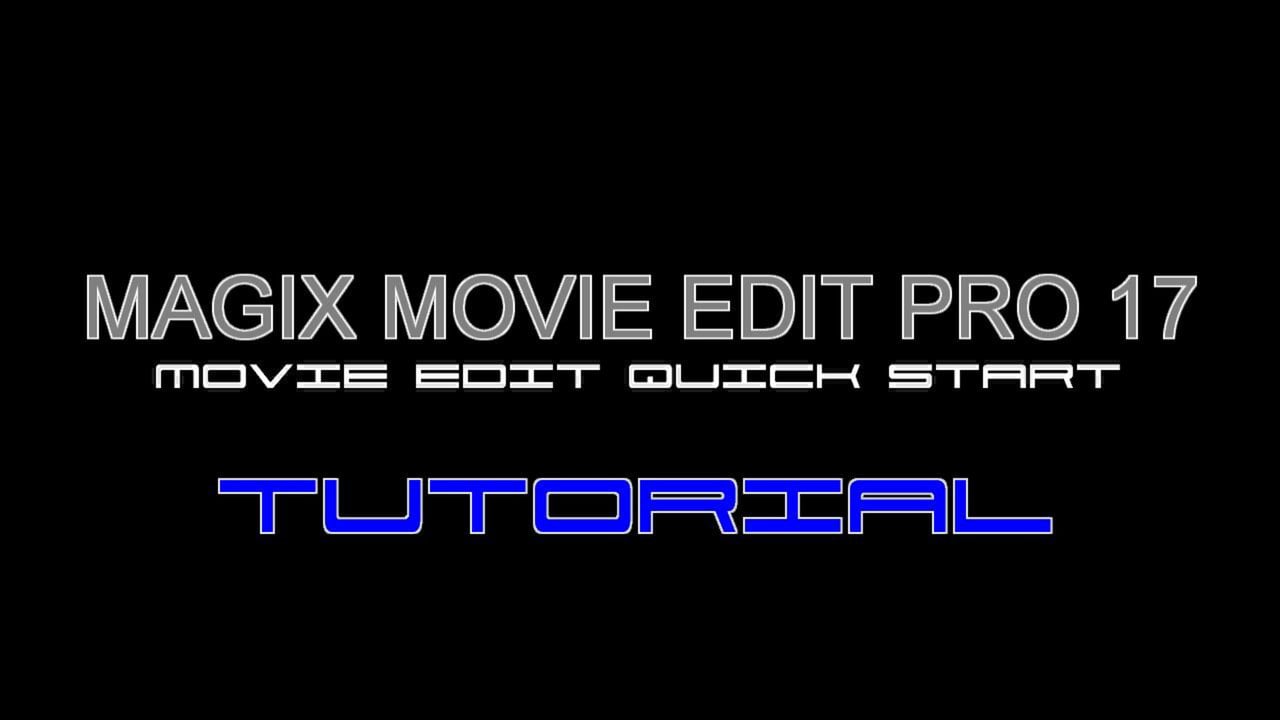 magix movie edit pro 17